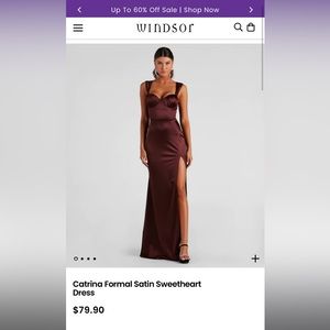 Prom dress, Windsor, more of a mauve color